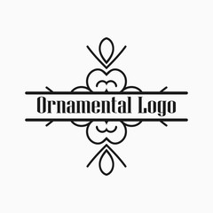 Luxury antique art deco monochrome hipster minimal geometric vintage linear vector frame , border , label, logo