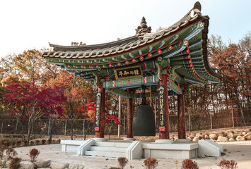 Fototapeta premium Large Korean Buddhist Bell
