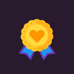 medal for likes icon