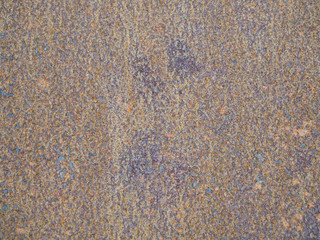 Cortenstahl als Hintergrund