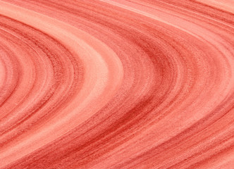 Abstract background. Living coral. Curved fields