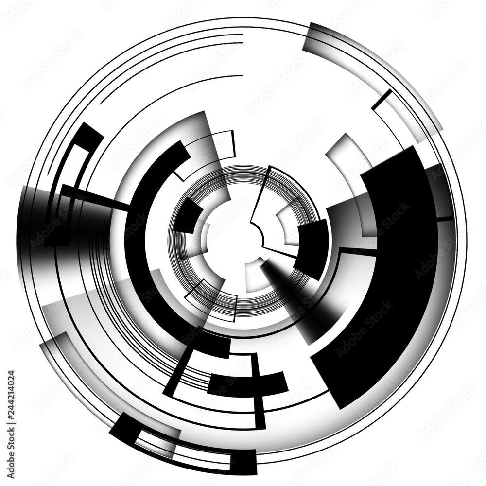 Poster Abstract light circuit computer line technology business banner. For your brush