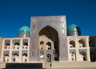 Fototapeta na wymiar Miri Arab Madrassah in Bukhara, Uzbekistan
