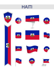 Haiti Flat Flag Collection