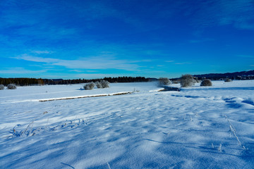 Wunderschöner Wintertag im Allgäu 