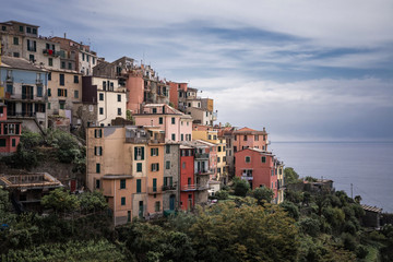 Obraz premium Panorama of Cinque Terre in Italy