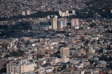 Fototapeta na wymiar Concrete jungle - city landscape