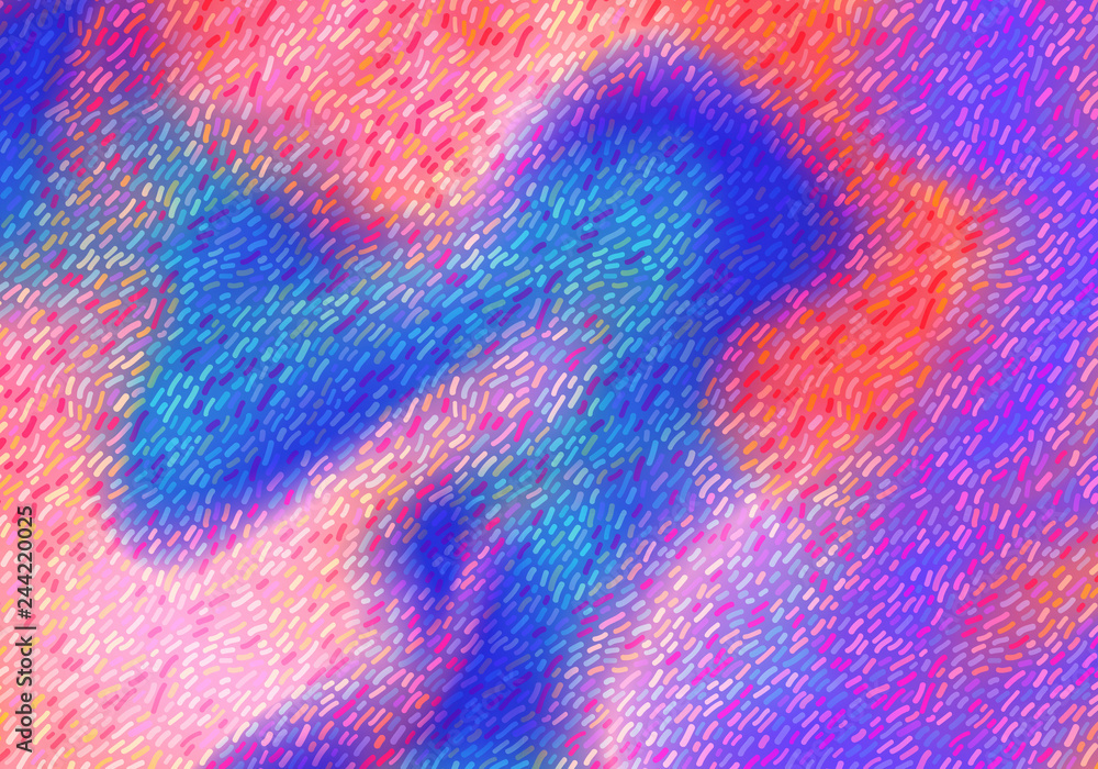 Poster colorful background in impressionist style. bright vector paint flow. bg for art festivals and carni