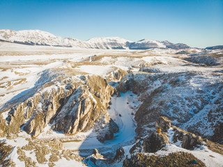 canyon visto da drone
