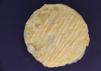Purée de pommes de terre sur une ardoise