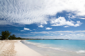 Clouds Over Caribbean Beach