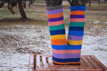 Шарф для дерева