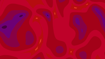 Abstract background with color blots, transitions and bends.