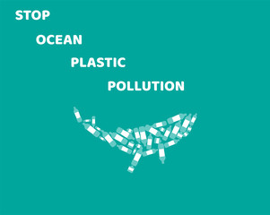 Vector Stop Ocean Pollution