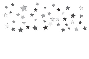 Naklejka premium Grunge Confetti Stars