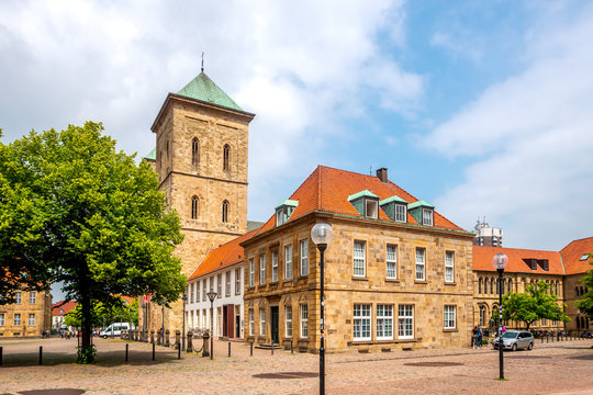 Osnabrück, Dom und Platz der Deutschen Einheit 