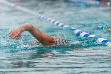 Man swimming
