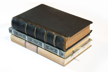 Obraz premium Lined notebook on white background