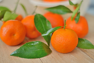 Mandarins.