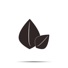 Leaf Icon Logo. Eco vector illustration