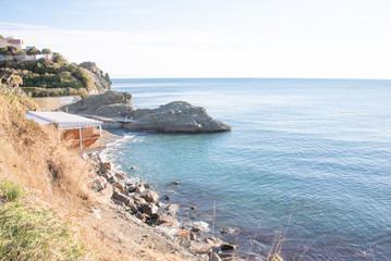Liguria: the bay of Torre near Celle Ligure