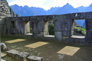 Machu Pichu, Fenster, Peru