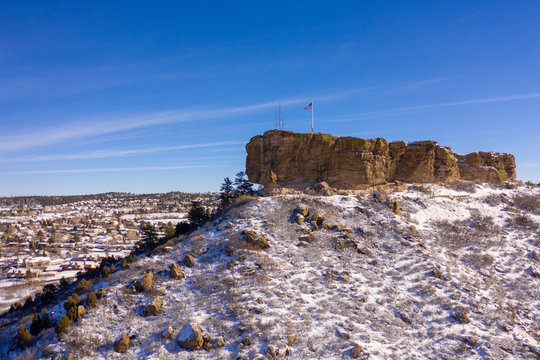 Castle Rock Colorado Rock Park looking East