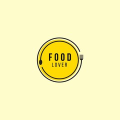 Food Festival Logo Design Vector Template