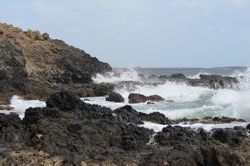 A beach in Cape Verde