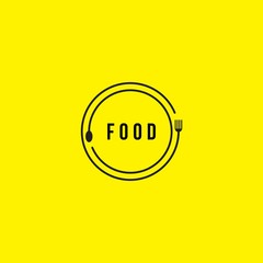 Food Festival Logo Design Vector Template