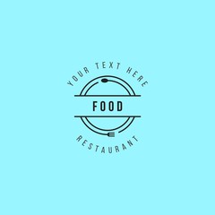 Food Festival Logo Design Vector Template