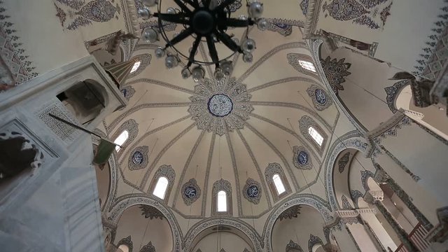 Istanbul Ottoman Little Hagia Sophia Mosque Interior Dome