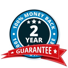 2 year money back guarantee