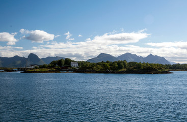 Nusfjord town in Norway