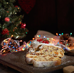 Stollen a traditional European cake