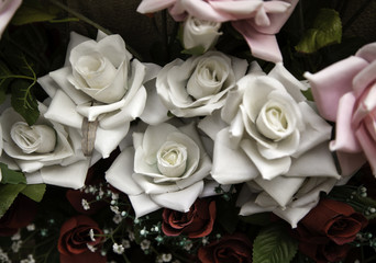 Fresh and fragrant roses