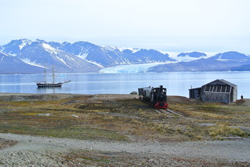 Ny Alesund, Spitzbergen, Norwegen