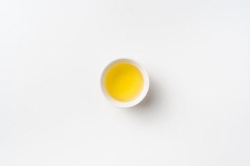 fresh taiwan oolong tea and cup