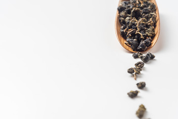 dry taiwan oolong tea dust