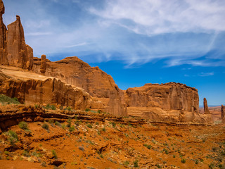 Fototapeta premium Red rocks of the Arches National Park, Utah