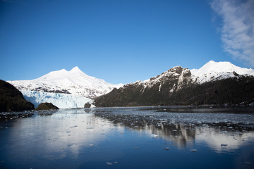Fototapeta na wymiar Patagonia fjords glaciar