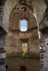 Obraz premium Ancient Chervonohorodskiy castle