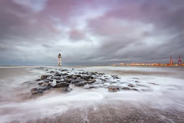 Foto auf Acrylglas New Brighton lighthouse © Lukasz