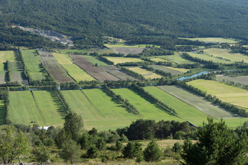 Felder und Wiesen im Romsdalen