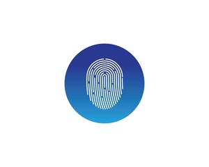 fingerprint illustration vector template