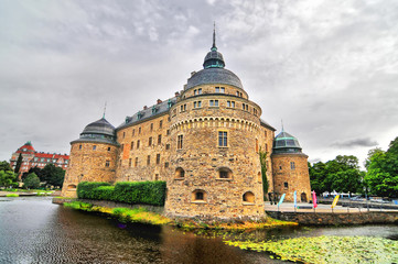 Örebro Castle -  a medieval castle fortification in Örebro, Närke, Sweden.
 - obrazy, fototapety, plakaty