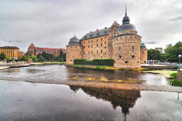 Örebro Castle -  a medieval castle fortification in Örebro, Närke, Sweden.
