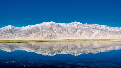 Fototapete Himalaya Bulunkul entlang des Pamir Highway, aufgenommen in Tadschikistan im August 2018, aufgenommen in hdr
