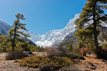 Papier Peint photo K2 Mountain landscape in Nepal