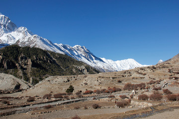 Fototapeta na wymiar Landscape in Himalaya